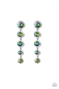 Drippin In Starlight - Multi - Paparazzi Earrings - #2539