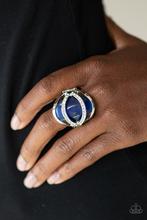 Load image into Gallery viewer, Endless Enchantment - blue - Paparazzi ring
