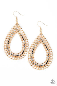 Mechanical Marvel - Gold - Earrings