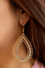 Load image into Gallery viewer, Mechanical Marvel - Gold - Earrings
