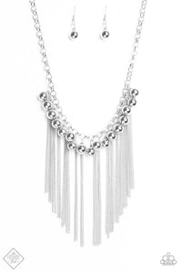 Powerhouse Prowl - Silver - Necklace