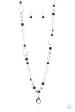 Load image into Gallery viewer, Serenely Springtime - Black - Paparazzi Necklace - #0735
