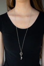 Load image into Gallery viewer, The Magic Key - Silver - Necklace
