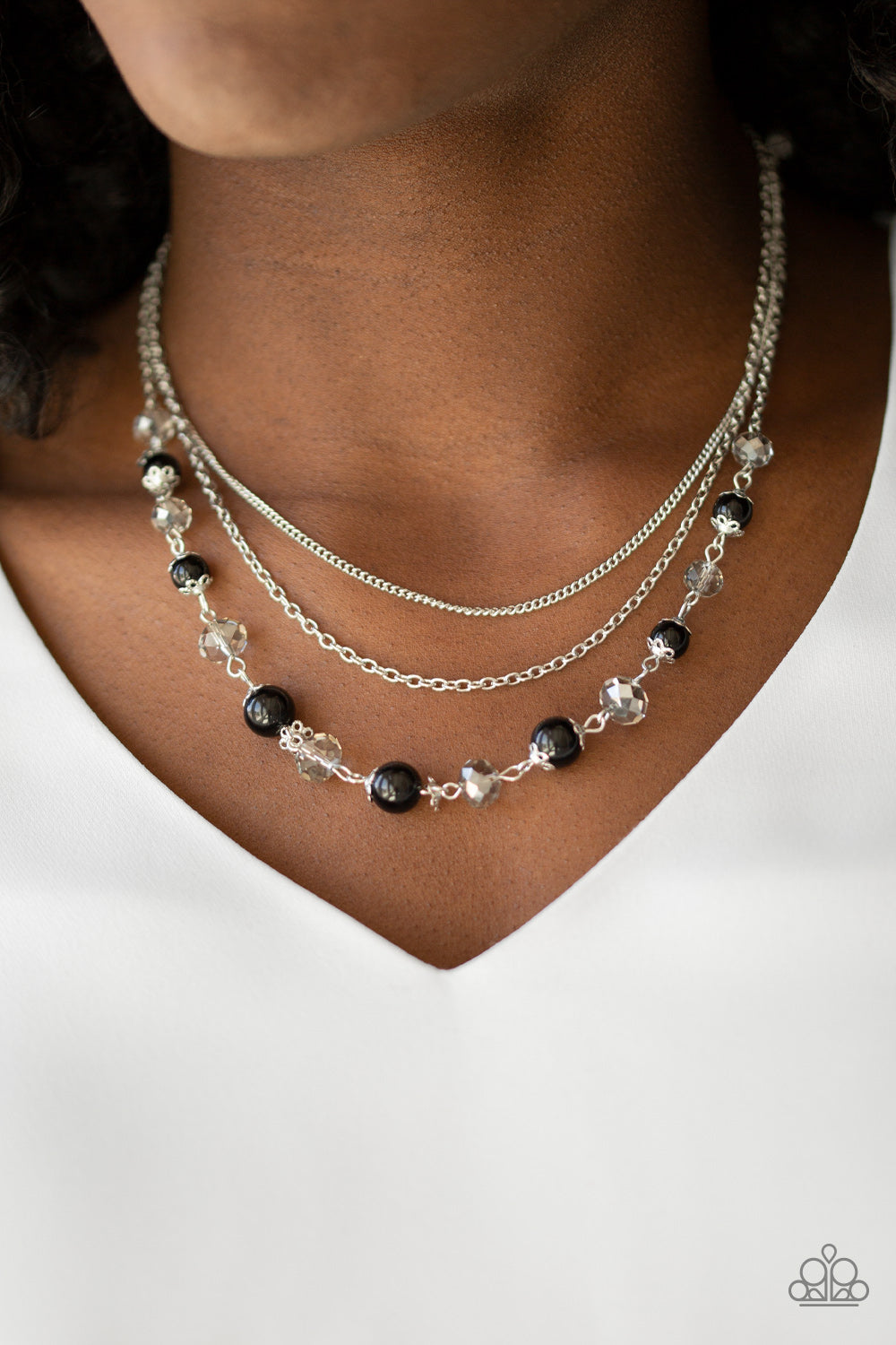 Tour de Demure - Black - Necklace