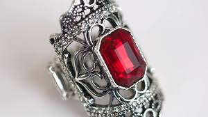 Undefinable Dazzle - Red - Paparazzi Ring