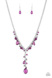 Crystal Couture - Purple Paparazzi Necklace