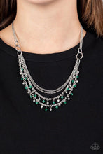 Load image into Gallery viewer, Financially Fabulous - Green Necklace
